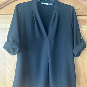 Elegant Black Women's Top